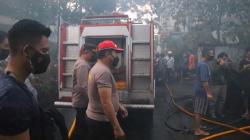 Kapolda Sulut Turun ke Lokasi Kebakaran Rumah di Sario, Armada Pemadam Ditambah