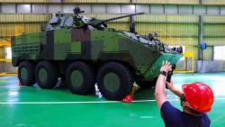  Bersiap Hadapi China, Taiwan Pamerkan Kendaraan Lapis Baja Produk Dalam Negeri 