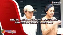 Nikita Mirzani Penuhi Panggilan Penyidik Polresta Serang