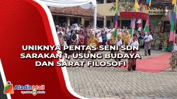 Uniknya Pentas Seni SDN Sarakan 1, Usung Budaya dan Sarat Filosofi