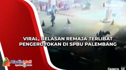 Viral, Belasan Remaja Terlibat Pengeroyokan di SPBU Palembang<