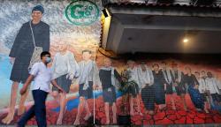 Mural Joe Biden hingga Vladimir Putin Pakai Baju Suku Baduy Sambut KTT G20