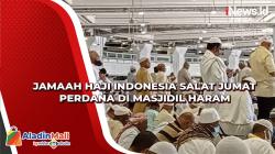Jamaah Haji Indonesia Salat Jumat Perdana di Masjidil Haram