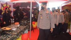 HUT Ke-76 Bhayangkara, Polda Sulbar Tampilkan Deretan Peralatan Taktis Modern 