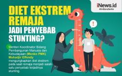 Infografis Diet Ekstrem Remaja Jadi Penyebab Lahirnya Generasi Stunting