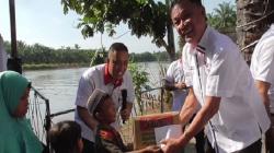 DPD Perindo Labuhanbatu Bagikan Santunan kepada Anak Yatim dan Duafa<