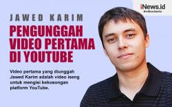 Infografis Jawed Karim, Pengunggah Video Pertama di YouTube