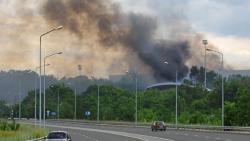 3 Rudal Rusia Gempur Depot Penyimpanan Bahan Bakar di Ukraina, 1 Orang Tewas