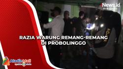 Razia Warung Remang-Remang di Probolinggo