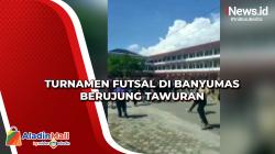 Turnamen Futsal di Banyumas Berujung Tawuran