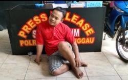 Dasar Residivis, Begal Sadis yang Bacok Wartawan Santai dan Tersenyum di Kantor Polisi