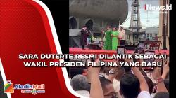 Video Sara Duterte Resmi Dilantik sebagai Wakil Presiden Filipina yang Baru