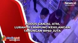 Modus Ganjal ATM, Lurah di Lampung Kehilangan Tabungan Rp60 Juta