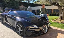 Mobil Bugatti Cristiano Ronaldo Seharga Rp30 Miliar Ringsek Ditabrakkan Pengawalnya