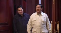 Erick Thohir Sambangi Prabowo di Kantornya, Bahas Skema Pengadaan Alutsista