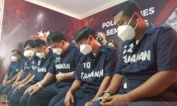  Polrestabes Semarang Tangkap Pencuri Ratusan Gulung Kain Impor, Sebagian Besar Sopir Truk