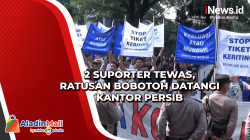 2 Suporter Tewas, Ratusan Bobotoh Datangi Kantor Persib<