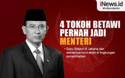 Infografis 4 Tokoh Betawi yang Pernah Jadi Menteri