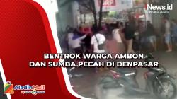 Bentrok Warga Ambon dan Sumba Pecah di Denpasar