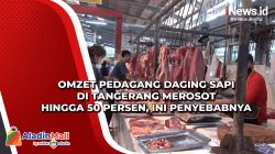 Omzet Pedagang Daging Sapi di Tangerang Merosot hingga 50 Persen, Ini Penyebabnya