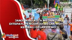 Janji Wali Kota Medan Tak Ditepati, Pengemudi Becak Motor Kembali Gelar Demo