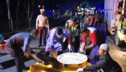 Suzuki Satria Ngebut di Jalan Bhayangkara Sukabumi Hantam Truk, 1 Tewas dan 1 Luka