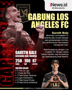 Infografis Legenda Real Madrid Gareth Bale Gabung Los Angeles FC