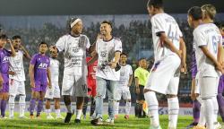 Aksi Ronaldinho Perkuat RANS Nusantara FC Melawan Persik Kediri