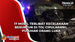 Tabrakan Beruntun di Tol Cipularang, Anak Lurah di Cimahi Jadi Korban, Begini Kondisinya