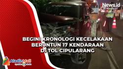 Begini Kronologi Kecelakaan Beruntun 17 Kendaraan di Tol Cipularang<