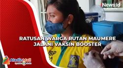 Ratusan Warga Rutan Maumere Jalani Vaksin Booster