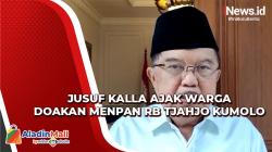Jusuf Kalla Ajak Warga Doakan Menpan RB Tjahjo Kumolo Segera Sembuh