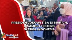 Presiden Jokowi Tiba di Munich, Disambut Histeris Warga Indonesia