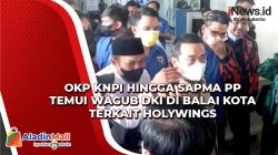 OKP KNPI hingga Sapma PP Temui Wagub DKI di Balai Kota terkait Holywings