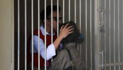 Ekspresi Adam Deni Divonis 4 Tahun Penjara 