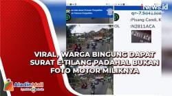 Viral! Warga Bingung Dapat Surat E-Tilang, padahal Bukan Foto Motornya