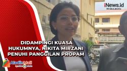 Didampingi Kuasa Hukumnya, Nikita Mirzani Penuhi Panggilan Propam