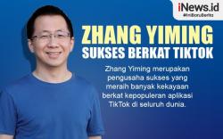 Infografis Zhang Yiming, Pengusaha yang Sukses Berkat Aplikasi TikTok  