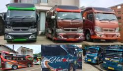 Tak Kalah Keren dengan Bus, Mobil Elf juga Punya Karesori Double Glass