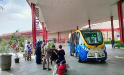Uji Coba Bus Listrik Tanpa Sopir Digelar di Tangsel, Ini Jadwalnya 