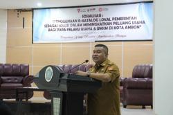 Pemko Ambon Gelar Sosialisasi e-Katalog bagi UMKM