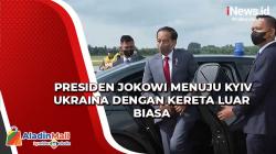 Video Presiden Jokowi Menuju Kyiv Ukraina dengan Kereta Luar Biasa