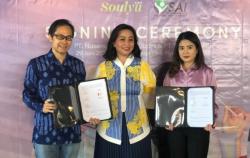 Nusantara Sarana Outlet-SAI Indonesia Kerja Sama Distribusikan Kosmetik Soulyu