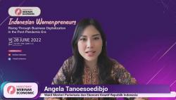 Wamenparekraf Angela Tanoesoedibjo: Perempuan Berperan Penting di Era Ekonomi Digital