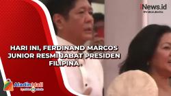 Hari Ini, Ferdinand Marcos Junior Resmi Jabat Presiden Filipina