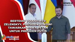 Bertemu Volodymyr Zelenskyy, Presiden Jokowi Tawarkan Bawa Pesan untuk Presiden Putin