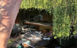 Dapur Restoran Vila di Kuta Utara Bali Hancur akibat Ledakan Elpiji