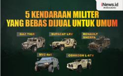 Infografis 5 Kendaraan Militer yang Bebas Dijual untuk Umum, Intip Harganya Yuk!