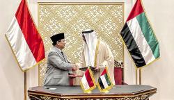 Prabowo dan Menhan UEA Teken Kerja Sama Bidang Industri Pertahanan