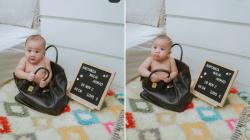 Potret Gemas Rayyanza Masuk ke Dalam Tas Branded Nagita Slavina, Raffi Ahmad: Mama Gigi Marah Gak Ya